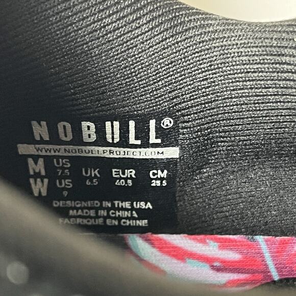 NOBULL Women's Outwork Midnight Palm Black Crossfit Athletic Sneakers Size 9 - Picture 10 of 12